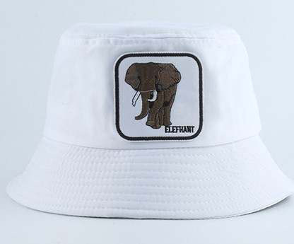 Chapeaux - Gårda Elephant Bucket Hat (blanc)