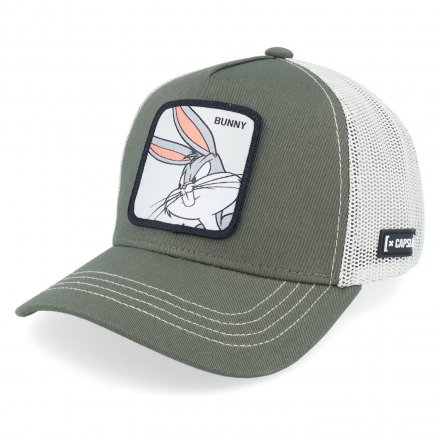 Casquettes - Capslab Looney Tunes Bugs Bunny (vert/blanc)