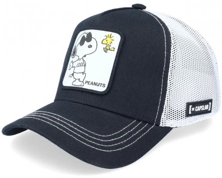 Casquettes - Capslab Peanuts Snoopy (Noir/Blanc)