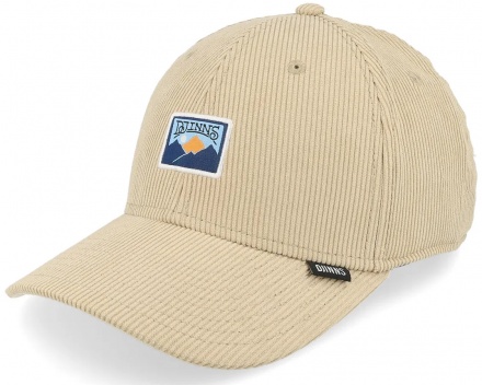 Casquette - Djinns 6 Panel TrueFit Corduroy Cap Mountains (beige)