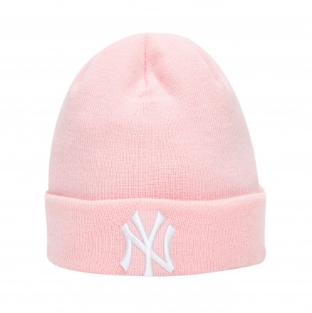 Bonnet - New Era New York Yankees Cuff Knit Beanie (Rose)
