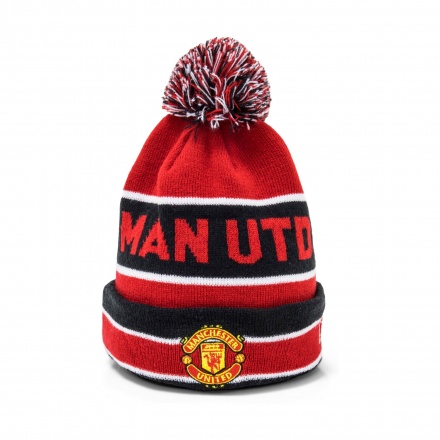Bonnet - New Era Manchester United Tassel Beanie (rouge)
