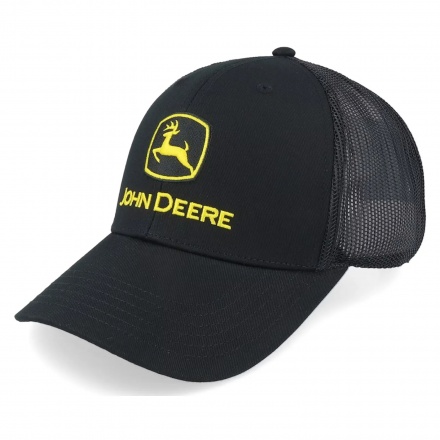 Casquette - John Deere Current JD TM Embroidery Trucker (noir)