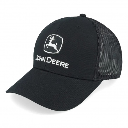 Casquette - John Deere Current JD TM Embroidery Trucker (noir)