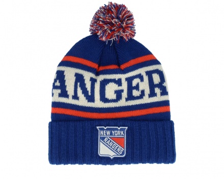 Bonnet - American Needle New York Rangers Pillow Line Knit (bleu/blanc/rouge)