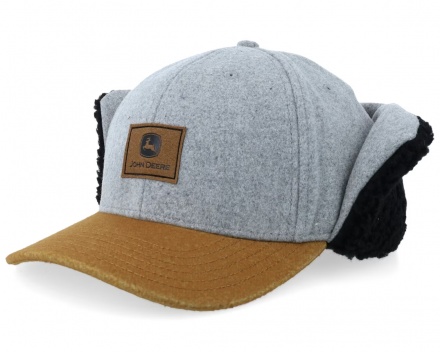 Casquette - John Deere Winter Cap (gris/beige/noir)