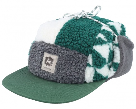 Casquette - John Deere Winter Cap (vert/gris/blanc)