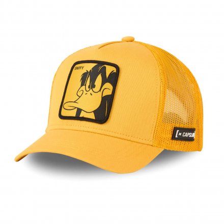 Casquette - Capslab Looney Tunes Daffy Duck DUF1 Trucker (jaune)