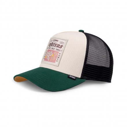 Casquette - Djinns HFT Food Oysters Trucker (blanc/vert)