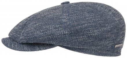 Casquette gavroche/irlandaise - Stetson Bienville Jersey (bleu/gris)