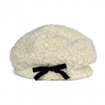 Berets - Gårda Bertrix Knit Beret (crème)