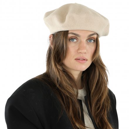 Berets - Gårda Annecy Wool Beret (beige)