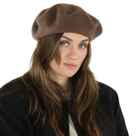 Berets - Gårda Annecy Wool Beret (café)
