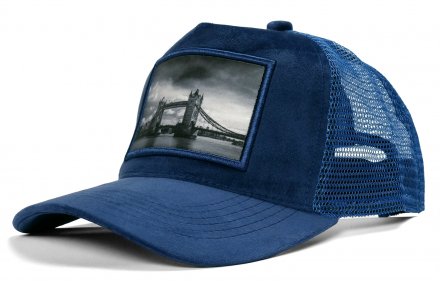 Casquettes - Gårda Velvet Trucker London Bridge (bleu)