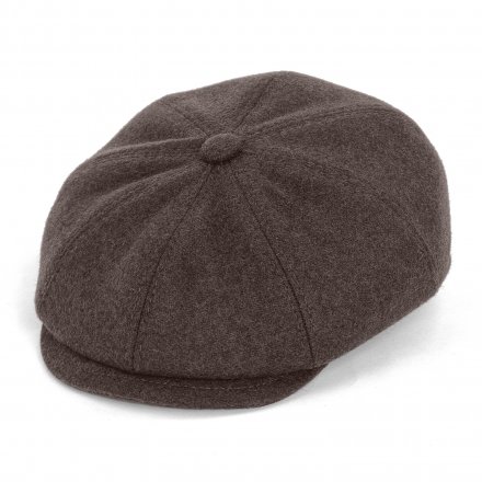 Casquette gavroche/irlandaise - Gårda Premium Larkhall Wool Newsboy (marron)
