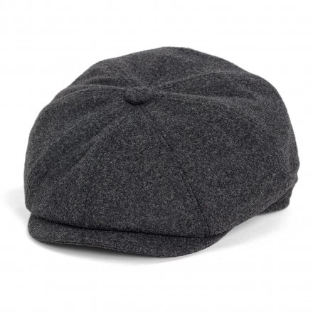 Casquette gavroche/irlandaise - Gårda Premium Larkhall Wool Newsboy (gris)