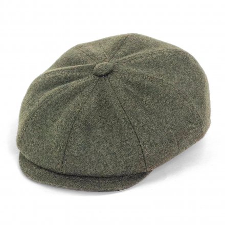 Casquette gavroche/irlandaise - Gårda Premium Larkhall Wool Newsboy (vert)
