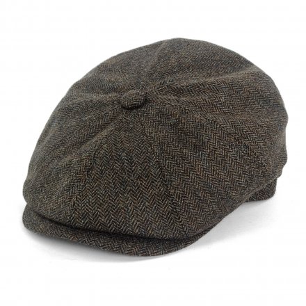 Casquette gavroche/irlandaise - Gårda Premium Oakham Wool Newsboy (vert)