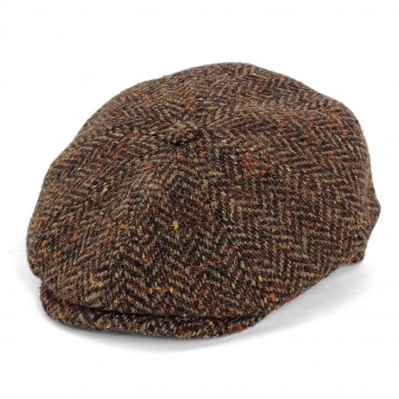 Casquette gavroche/irlandaise - Gårda Premium Selkirk Wool Newsboy (marron)