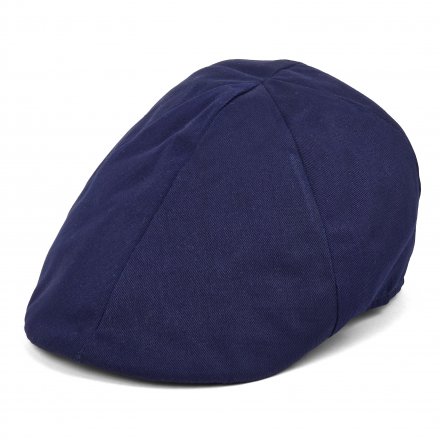 Casquette gavroche/irlandaise - Gårda Vico Cotton Flat Cap (bleu marine)