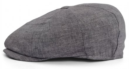 Casquette gavroche/irlandaise - Gårda Palizzi Marina Linen Newsboy Cap (gris)