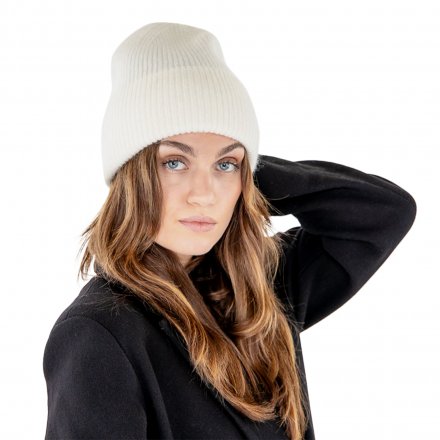 Bonnets - Gårda Angora Beanie (blanc)