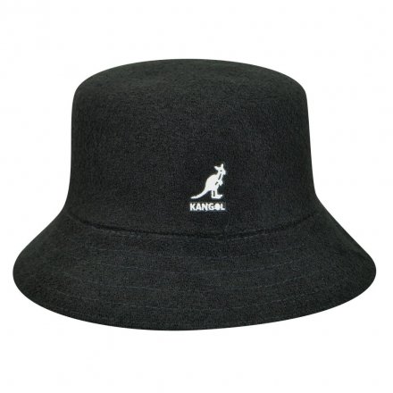 Chapeaux - Kangol Bermuda Bucket (noir)