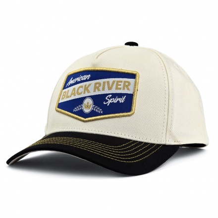 Casquette - Black River Omaha Cotton Snapback (blanc cassé/noir)