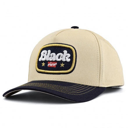 Casquette - Black River Reno Cotton Snapback (crème/marine)