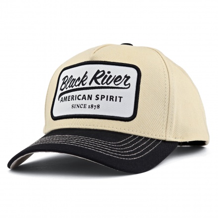 Casquette - Black River Sedona Cotton Snapback (crème/noir)