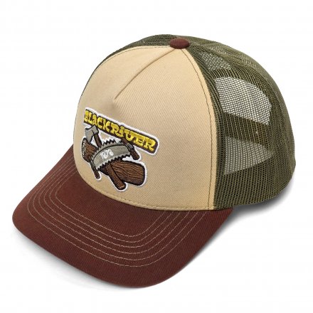 Casquette - Black River Woodworker Trucker (beige/vert/marron)