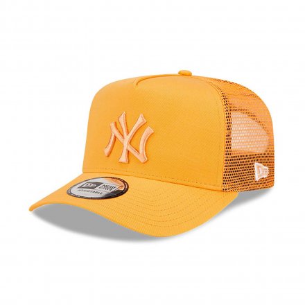 Casquettes - New Era Tonal Mesh Trucker New York Yankees (orange)