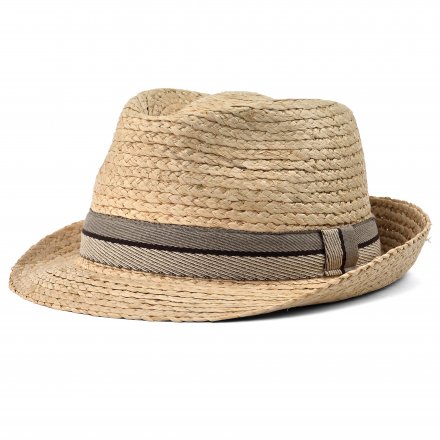 Chapeau de paille - Gårda Benijo Raffia Trilby (naturel/taupe)