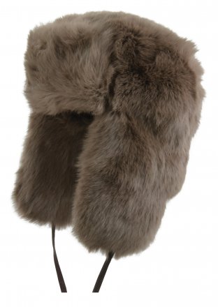 Chapkas - MJM Ladies Rabbit Fur Hat (Khaki)
