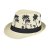 Chapeaux - Gårda Chapeau de paille Trilby Palmiers (offwhite)