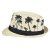 Chapeaux - Gårda Chapeau de paille Trilby Palmiers (offwhite)