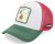 Casquette - Capslab Peanuts Snoopy (blanc/vert/rouge)