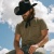 Chapeaux - Gårda Dubois Wool Felt Cowboy (noir)