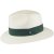 Chapeaux - Jaxon Toyo Safari Fedora With Olive Band (blanc)