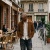 Casquette gavroche/irlandaise - Gårda Vero Linen Newsboy Cap (marron)