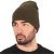 Bonnet - Flexfit Tall Heavyweight Beanie (Olive)