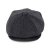 Casquette gavroche/irlandaise - Jaxon Pure Wool Harlem Newsboy Cap (gris foncé)