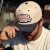 Casquette - Black River Nashville Cotton Snapback (blanc cassé/bleu marine)