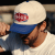 Casquette - Black River Cincinnati Cotton Snapback (blanc cassé/bleu)