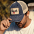 Casquette - Black River Toledo Washed Trucker (marine/crème)