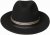 Chapeaux - Gårda Montefalco Fedora Wool Hat (noir)