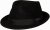 Chapeaux - Gårda Padua Trilby Wool Hat (noir)