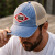 Casquette - Black River Memphis Washed Trucker (bleu clair/crème)