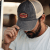 Casquette - Black River Portland Washed Trucker (noir/crème)