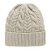 Bonnet - Gårda Villars Cable Knit Wool Mix Beanie (beige)